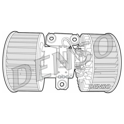 Компоненты климатических систем автомобиля Вентилятор Обдува Салона Denso арт. DEA02002