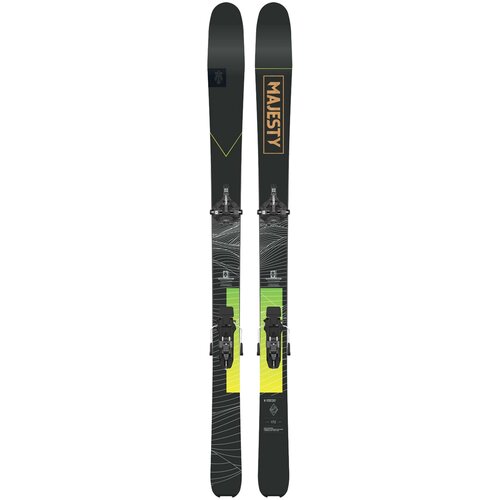 Горные Лыжи Majesty 2021-22 Super Tour Black/Fluo Green (См: