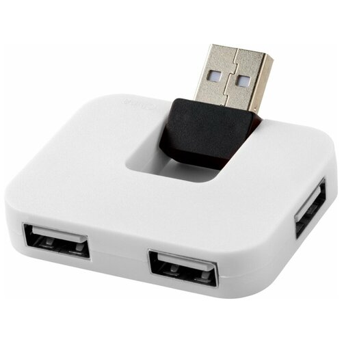 USB Hub Gaia на 4 порта, белый