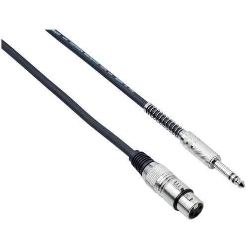 Кабель аудио 1xJack - 1xXLR Bespeco IROMC600 6.0m