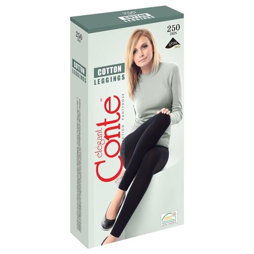 Легинсы Conte elegant, 250 den, размер 3, nero