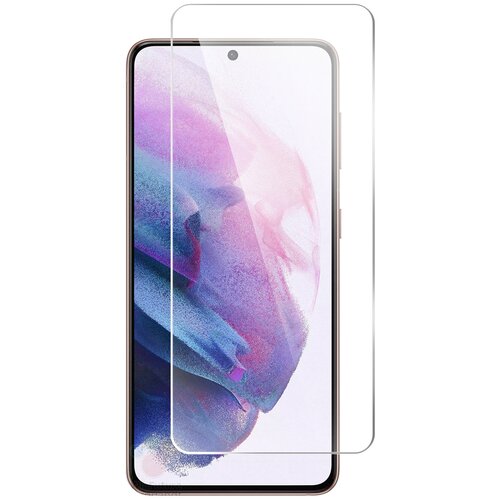 Защитное стекло на Samsung Galaxy S21+ / Самсунг С21+ Гибридное - пленка +