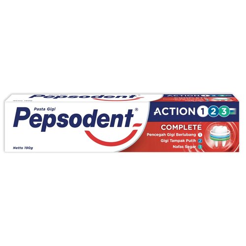  Зубная паста PEPSODENT ACTION 123, 75 г