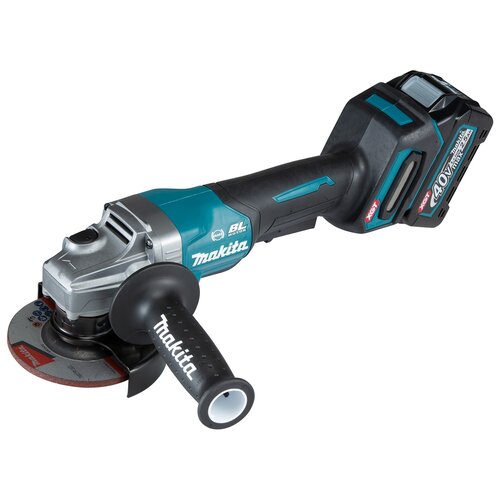 Аккумуляторная УШМ Makita GA012GM201 Li-Ion 4 А.ч 40 В х2 кейс, 115