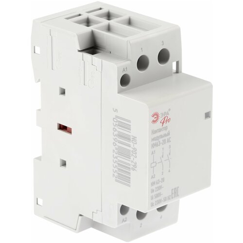 Контактор модульный ЭРА PRO NO-902-296 КМ63-20 AC