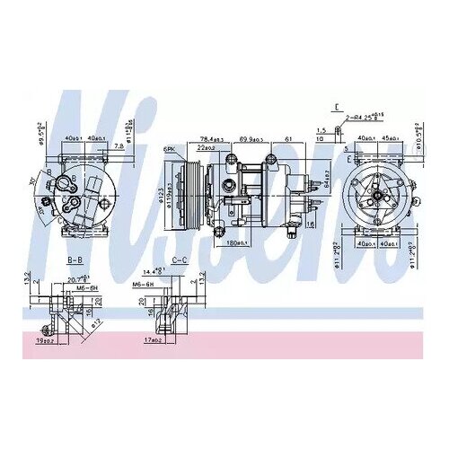   Яндекс Маркет Компрессор Citroen C4 7/08-7/11, C5 4/09-, Peugeot 207, 208,