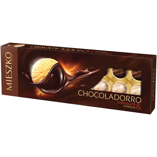 Набор конфет Mieszko Chocoladorro с шоколадом и ванилью, 178