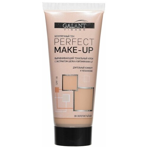 Galant Visage Тональный крем Perfect Make-Up, 40 мл, оттенок: 06 золотистый