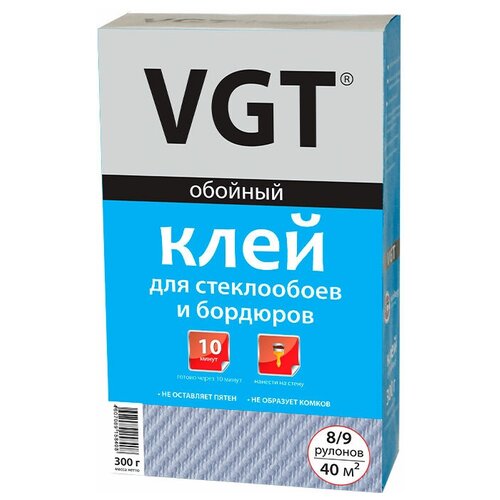 Клей для обоев  Яндекс Маркет Клей для стеклообоев и бордюров VGT (0,3кг)