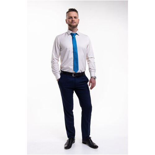 Сорочка мужская slim fit non iron т. м. Twors