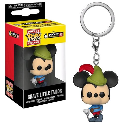 Брелок Funko Pocket POP! Disney: Mickey's 90th: Brave Little