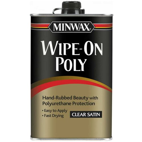 Защитное покрытие полиуретановая полироль Minwax Wipe-On Pol