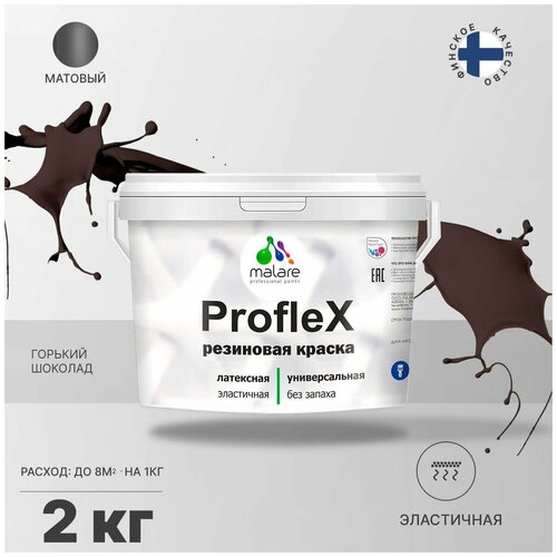 Краска латексная Malare Proflex резиновая для детской влагостойкая моющаяся