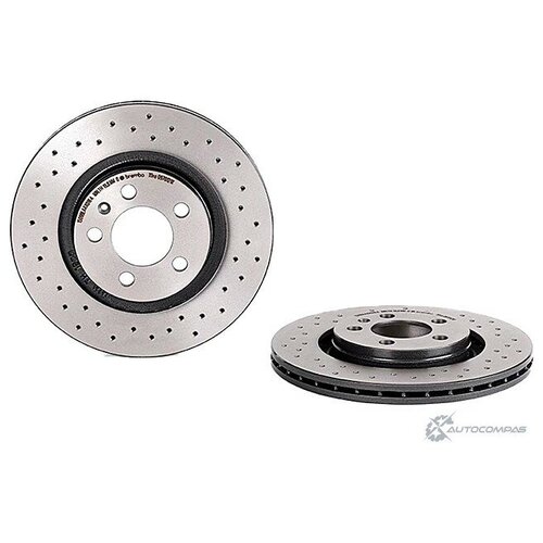 BREMBO 0970121X Диск тормозной Xtra | перед | () 2шт