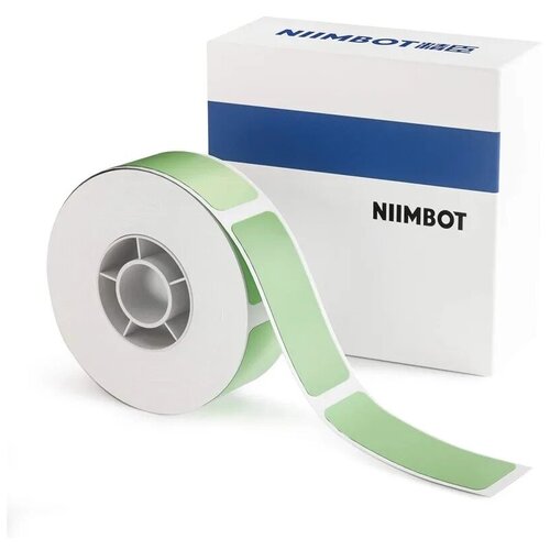 Термоэтикетки для Niimbot D11/D110/размер 12*40/цвет зелёный