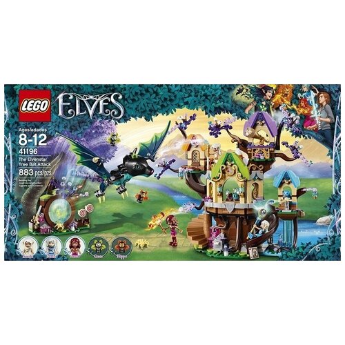 Конструктор LEGO Elves 41196 Нападение летучих мышей на Дерево эльфийских