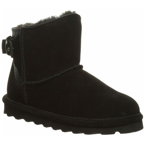  Угги женские Bearpaw Betty 2713W Black Caviar замшевые черны