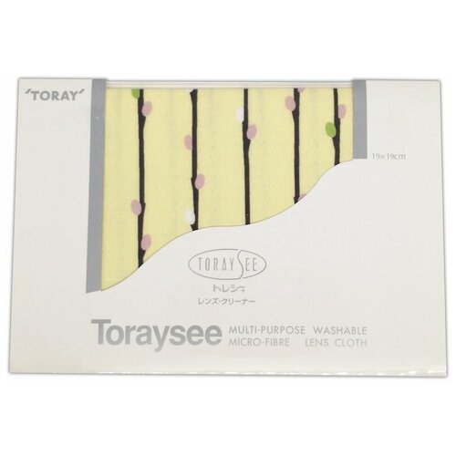  Салфетка для оптики и экранов Toraysee 19x19cm Микрофибра