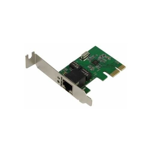 Сетевые адаптеры Сетевая карта PCIe x1 v1.1 (RTL8111C), Low Profile RJ45 Giga