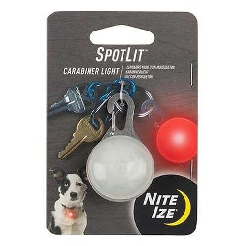 Брелок для ключей Nite-Ize Светящийся брелок с карабином Spo