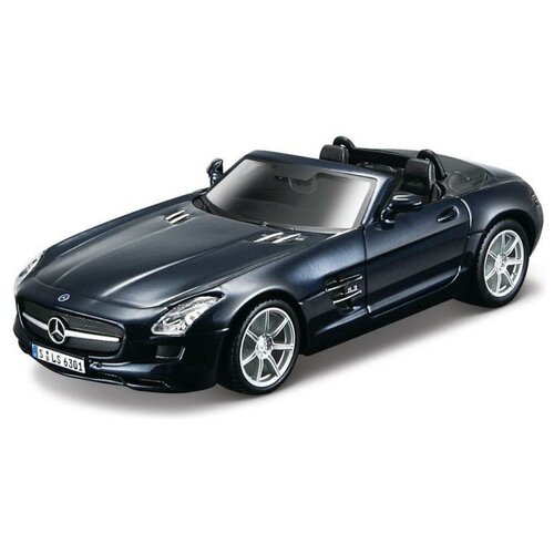 Bburago Машинка металлическая Mercedes-Benz SLS AMG Cabrio, 