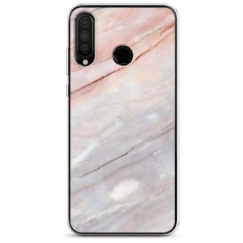 Силиконовый чехол Минералы 3 на Huawei P30 Lite / Хуавей П