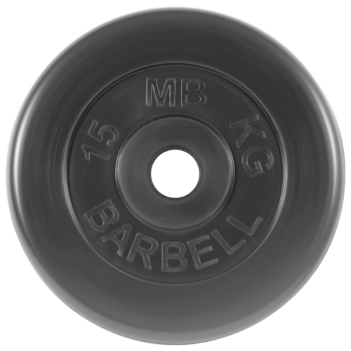 Диск MB Barbell Стандарт MB-PltB/C51 15 кг 1 шт.