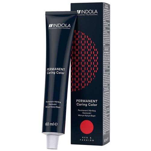 Indola Permanent Caring Color стойкая крем-краска для волос Red & Fashion, 5.82 светлый коричневый