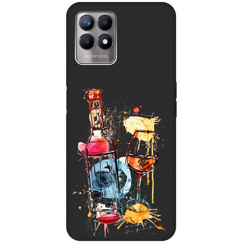 Матовый Soft Touch силиконовый чехол на Realme 8i / Рилми 8 