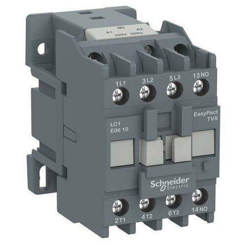 Schneider Electric Контактор 3п 9А 1НО 220В AC TeSys E SchE 