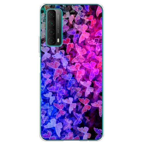 Силиконовый чехол Aloha ананас на Huawei P Smart 2021 / Ху