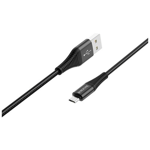 Кабель USB BOROFONE BX29 Endurant, USB - MicroUSB, 3A, 1 м, 