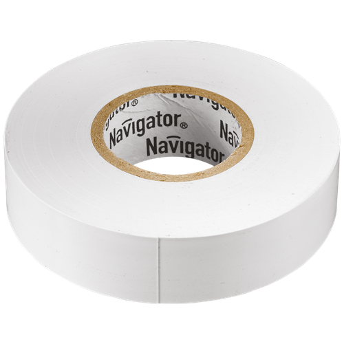 Изолента Navigator NIT-A19-20/WH 19mm x 20m White 71 109