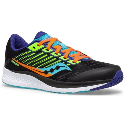 Беговые кроссовки детские Saucony S-Ride 13 Black/Green (US: