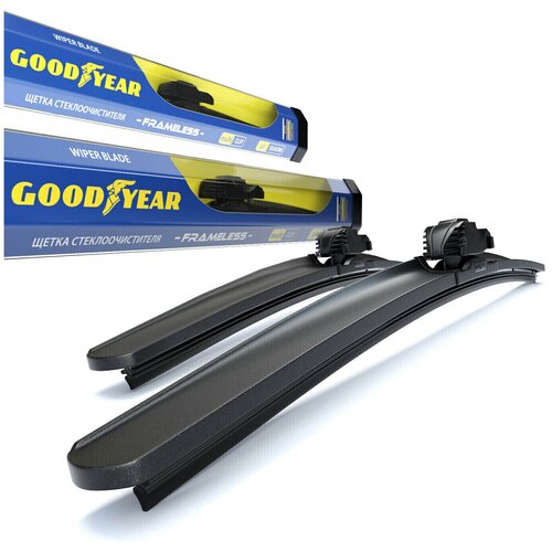 2 щётки стеклоочистителя GOODYEAR (55см+53см) TOYOTA Land Cr