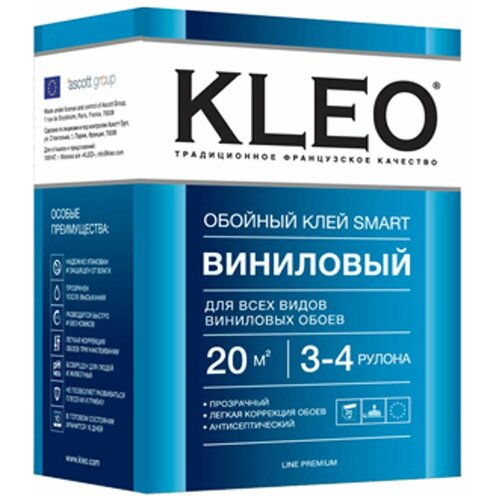   Яндекс Маркет Клей для обоев под покраску KLEO SMART Виниловый 0.1