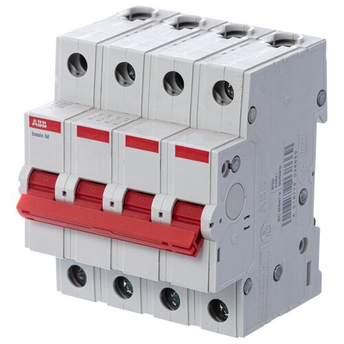 ABB Basic M Выключатель нагрузки 4P, 40A, BMD51440