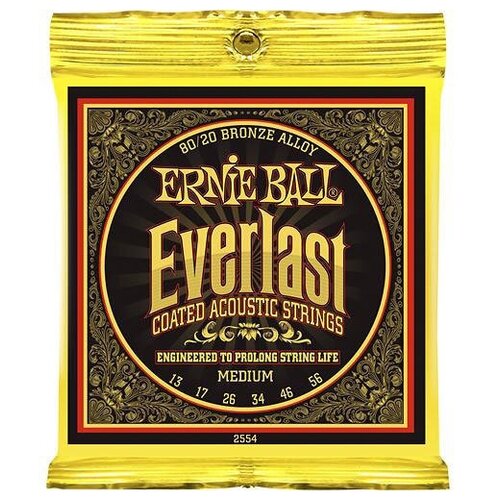 Струны для акустической гитары Ernie Ball 2554