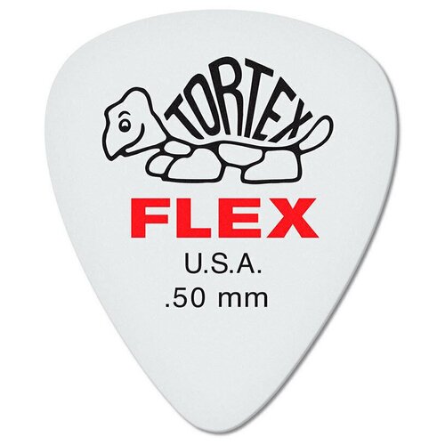 Медиаторы 12шт 0,50мм Dunlop Tortex Flex 428P.50