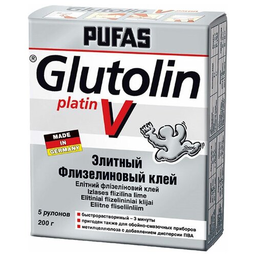   Яндекс Маркет Клей для обоев флизелиновый Pufas Glutolin V Instant Elite (0,2