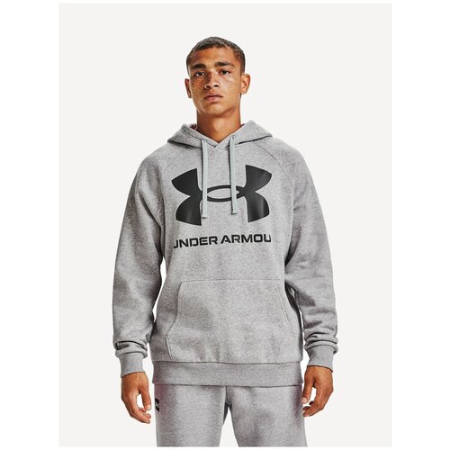 Толстовка Under Armour Rival Fleece Big Logo Hoodie Серый XS