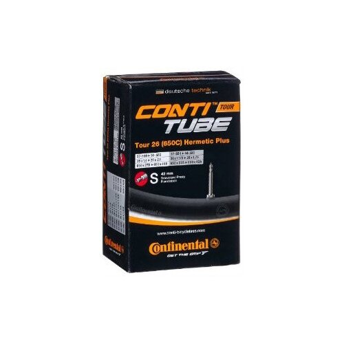 Камера велосипедная Continental tour 26 hermetic plus, 37-5