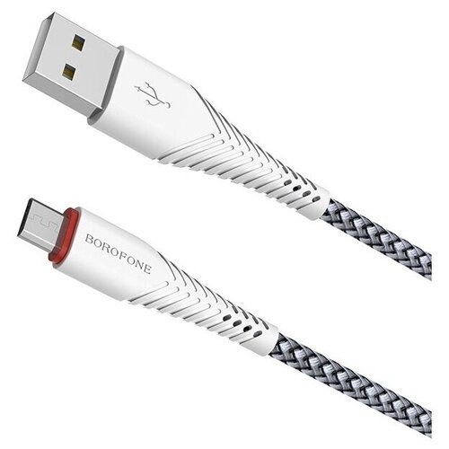 Кабель BOROFONE BX25 Powerful, USB - microUSB, 1 м,