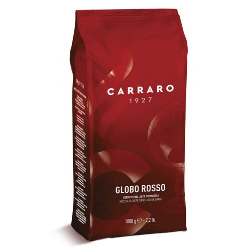 Кофе в зернах Carraro Globo Rosso, 1