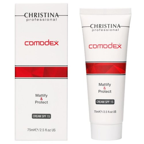 Christina Comodex Mattify & Protect Cream SPF 15 Матирующий защитный крем для лица SPF 15, 75