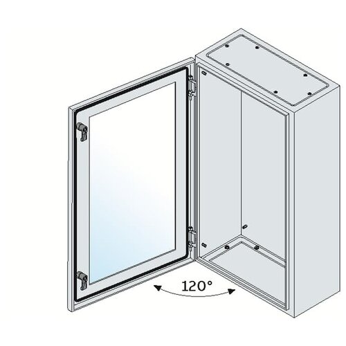 ABB SR2 Корпус шкафа (дверь со стеклом) 800х600х250мм ВхШхГ