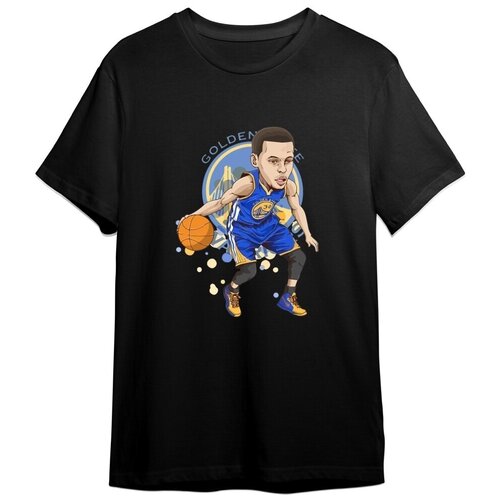 Футболка СувенирShop Баскетбол/NBA/Curry Белая 2XL