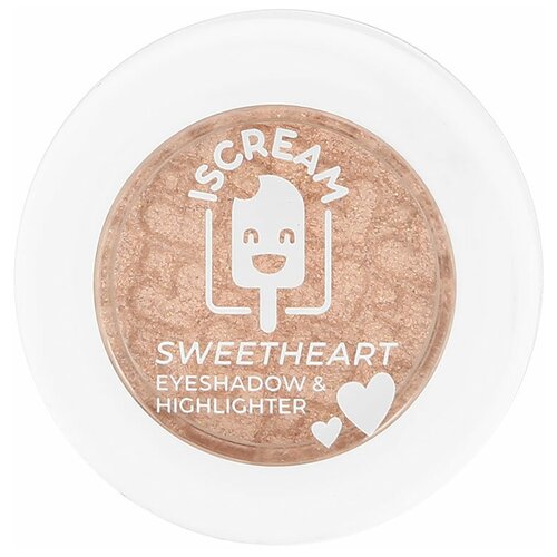 ISCREAM Хайлайтер Sweetheart 2 в 1, 02 nobody else