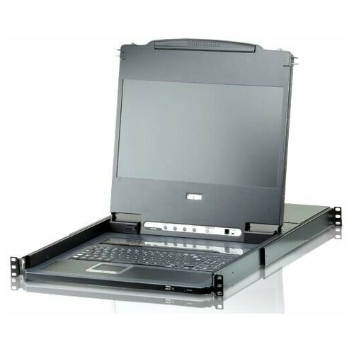 Устройство Aten SINGLE RAIL DVI FULL HD LCD CONSOLE 17 INCH 