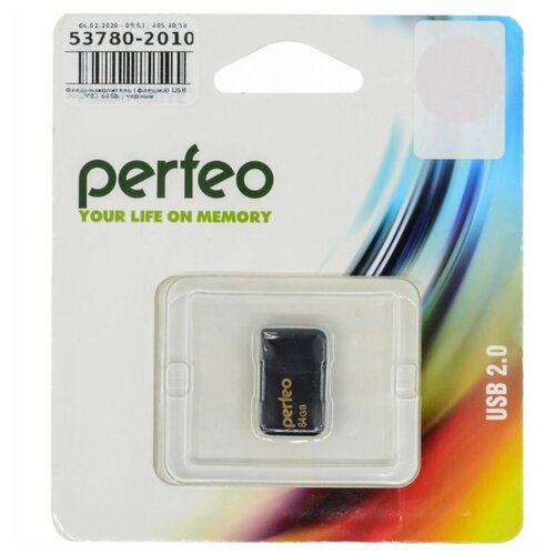 USB флешка Perfeo USB 64GB M03 Black